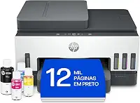 Impressora Multifuncional HP Smart Tank 794 Tanque de Tinta Colorida Wi-Fi Scanner Duplex, Bluetooth. Funções: Imprimir, Copiar, Digitalizar. Cor: Branco (2G9Q9A)