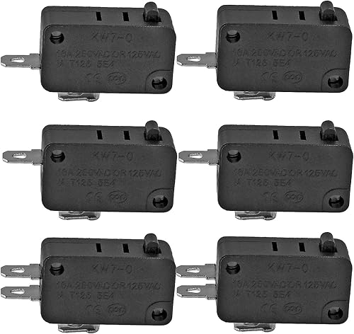 Miniatura 6 de 6 piezas de repuesto para interruptor de puerta de horno microondas W10269458 W10727360 W10269460 SZM-V16-FC-61 SZM-V16-FC-62 SZM-V16-FC-63