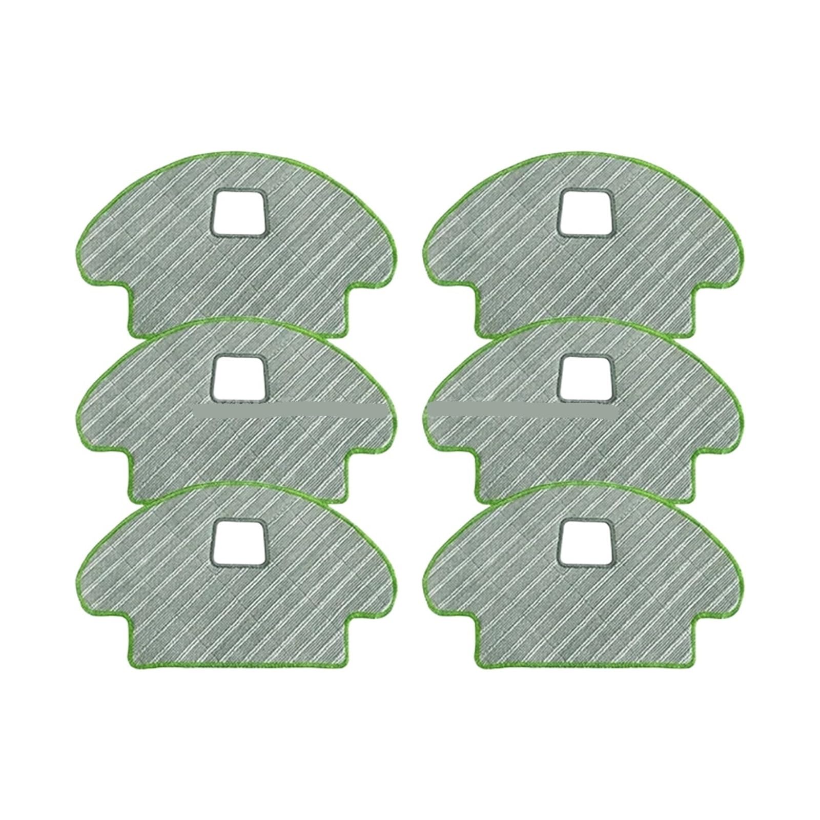 SLAQEYDJS Mop Cloth Replacement Parts, Compatible With Roomba Combo 111 113 R113840 Robot Vacuum Cleaner(6pcs)