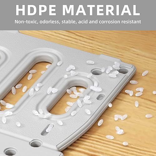 Miniatura 6 de YUFU Tobogán 5 en 1 para niños pequeños, tobogán escalador para niños con aro de baloncesto y pelota, juego para interiores y exteriores para niños