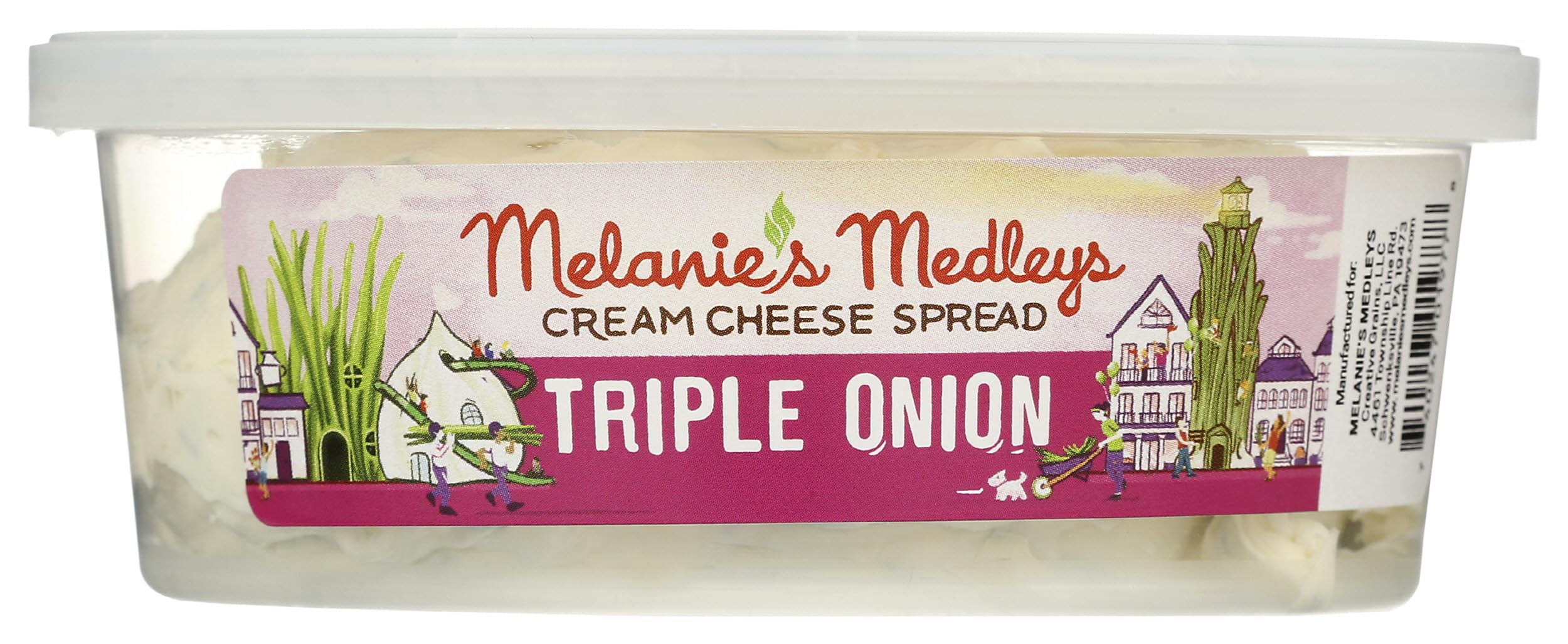 MELANIES MEDLEYS Cheese Spread Triple Onion Cream 7 5 oz — view 6