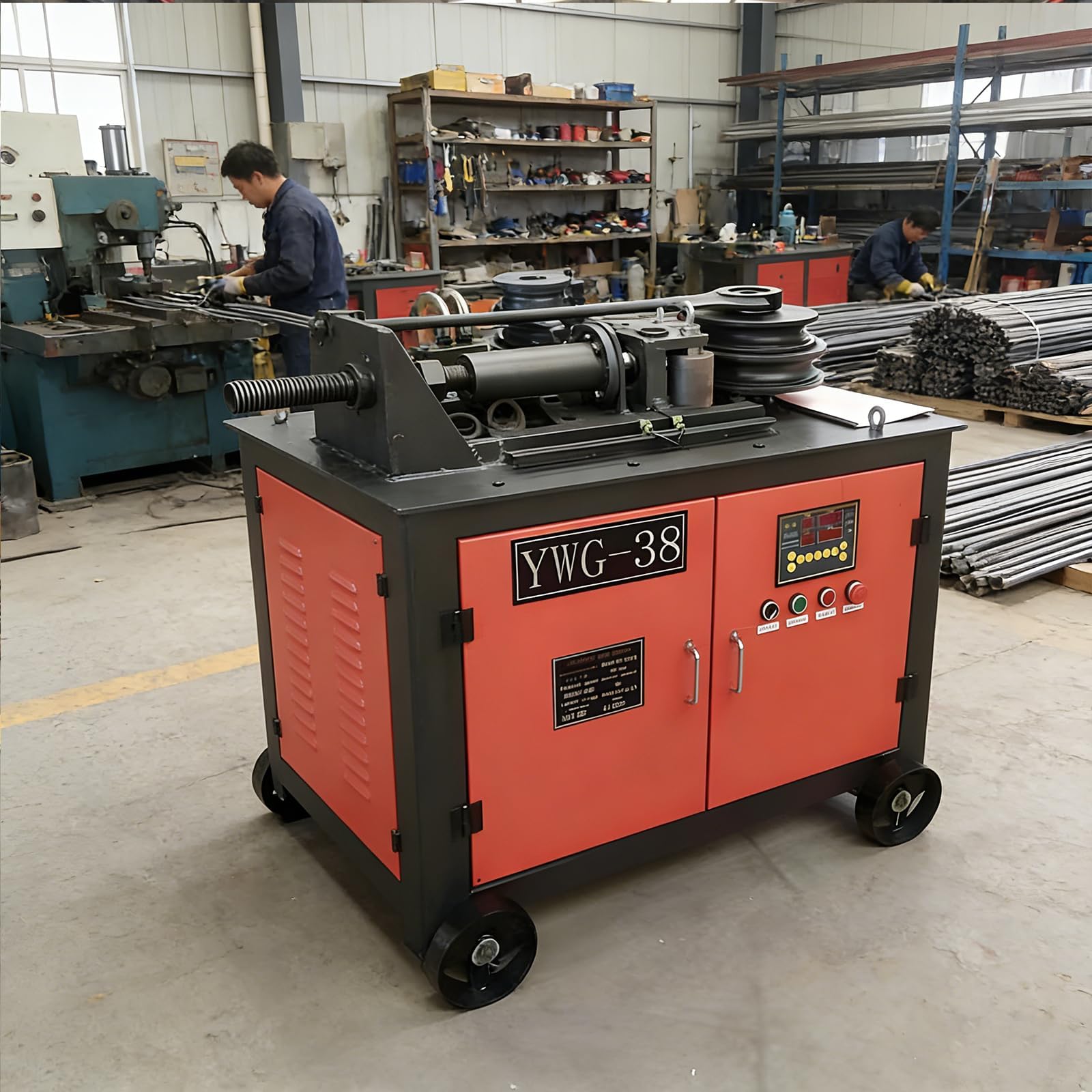 Mini Steel Bar Bending Machine, Portable Rebar Bending Machine, Compact Steel Bar Bender for Construction – Small Steel Bar Bending Machine