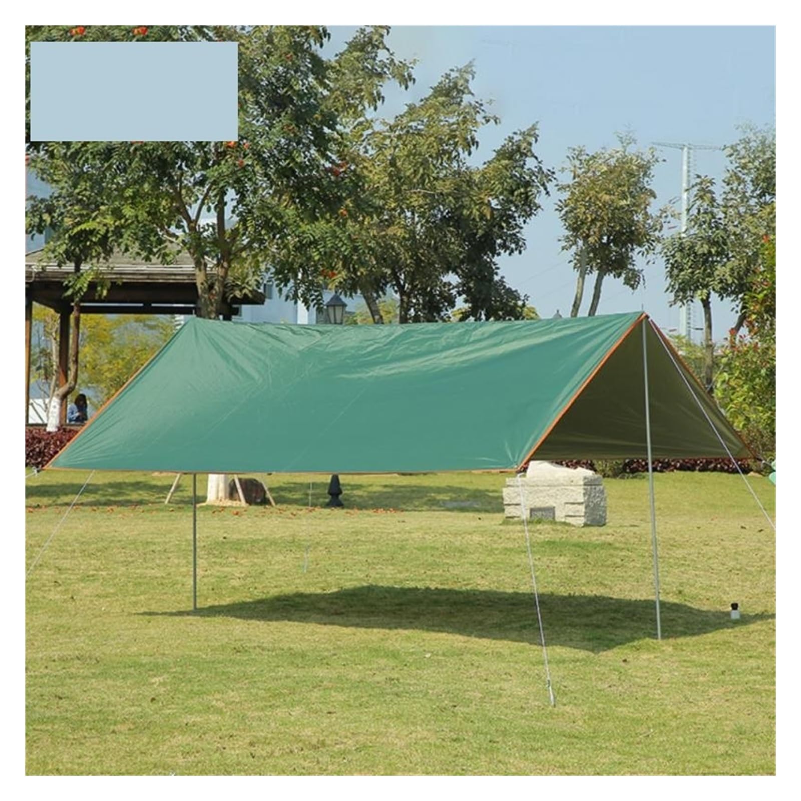 5x3 mètres 4x3 mètres 3x3 mètres Bâche imperméable Tente Ombre Ultralégère Auvent de Jardin Pare-Soleil Auvent de Camping Extérieur Abri Soleil de Plage Touristique Pour RandonnéE Plage Pique-Nique(Gr