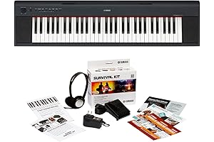 Yamaha Piaggero NP11 61-Key Lightweight Portable Harpsichord