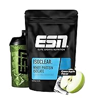 ESN Isoclear Proteine Isolate del Siero di Latte in Polvere, Mela Verde