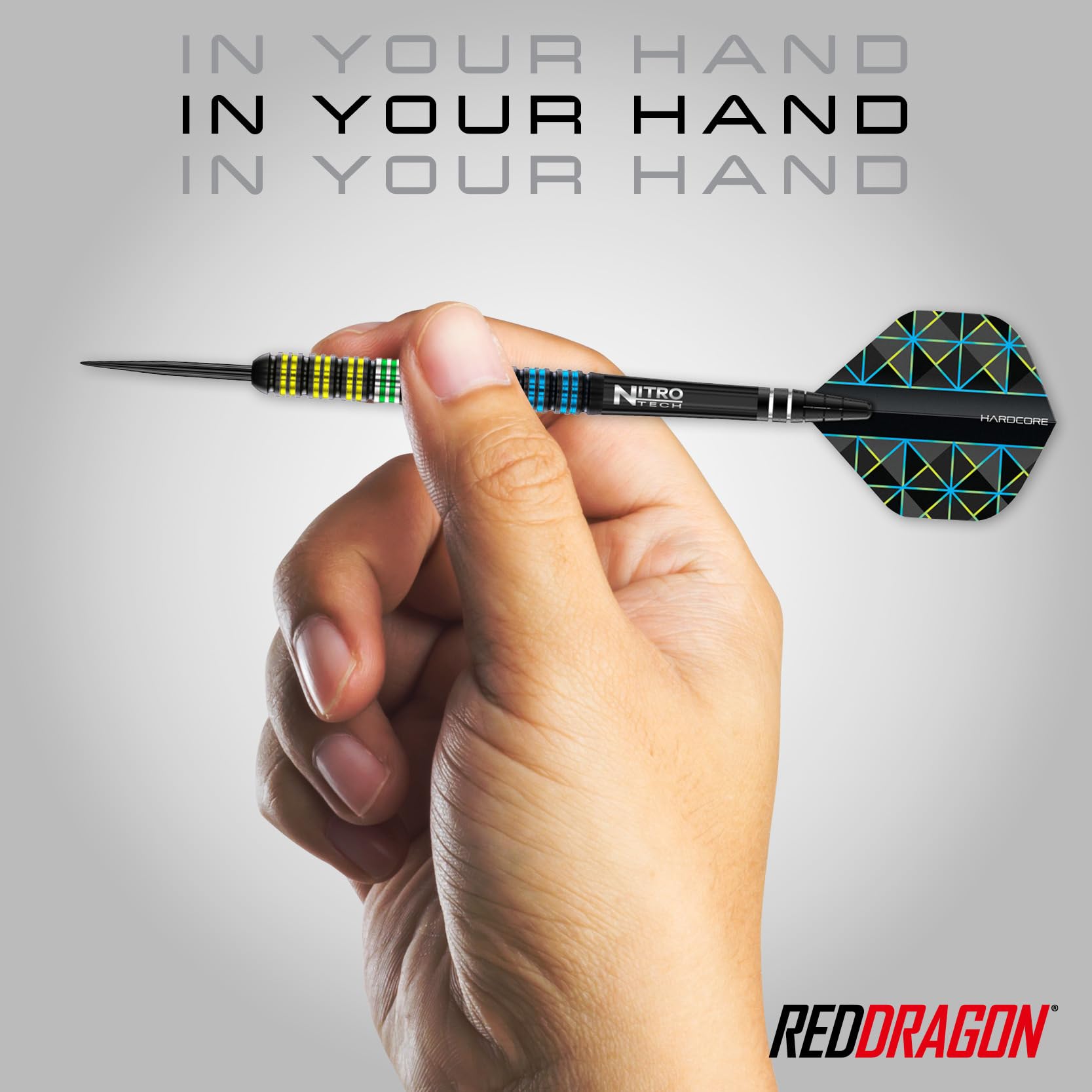 RED DRAGON Darts - Dragonfly 95 Serie - 95% Tungsteno Professionale Punta in Acciaio Set di Freccette con voli e aste per Freccette - Disponibile in 22g, 23g, 24g, 25g & 26g
