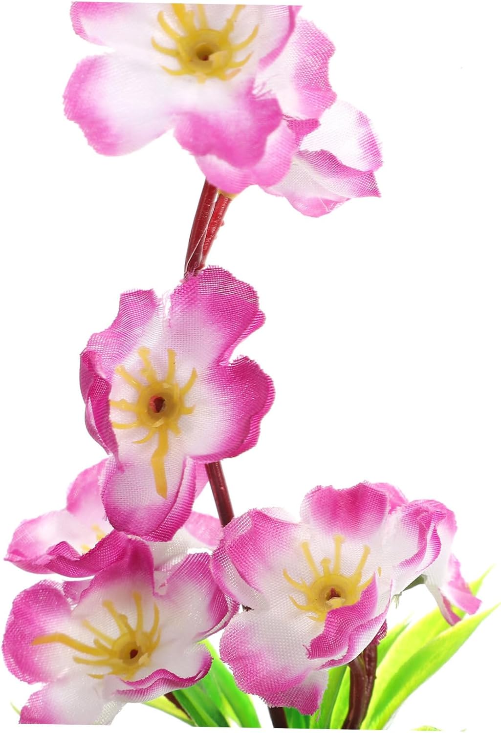 Artificial Plum Blossom Sushi Dish Decoration Lifelike Kitchen Adornment for Sashimi Plating Elegant Table Decor for Restaurants and Home Use