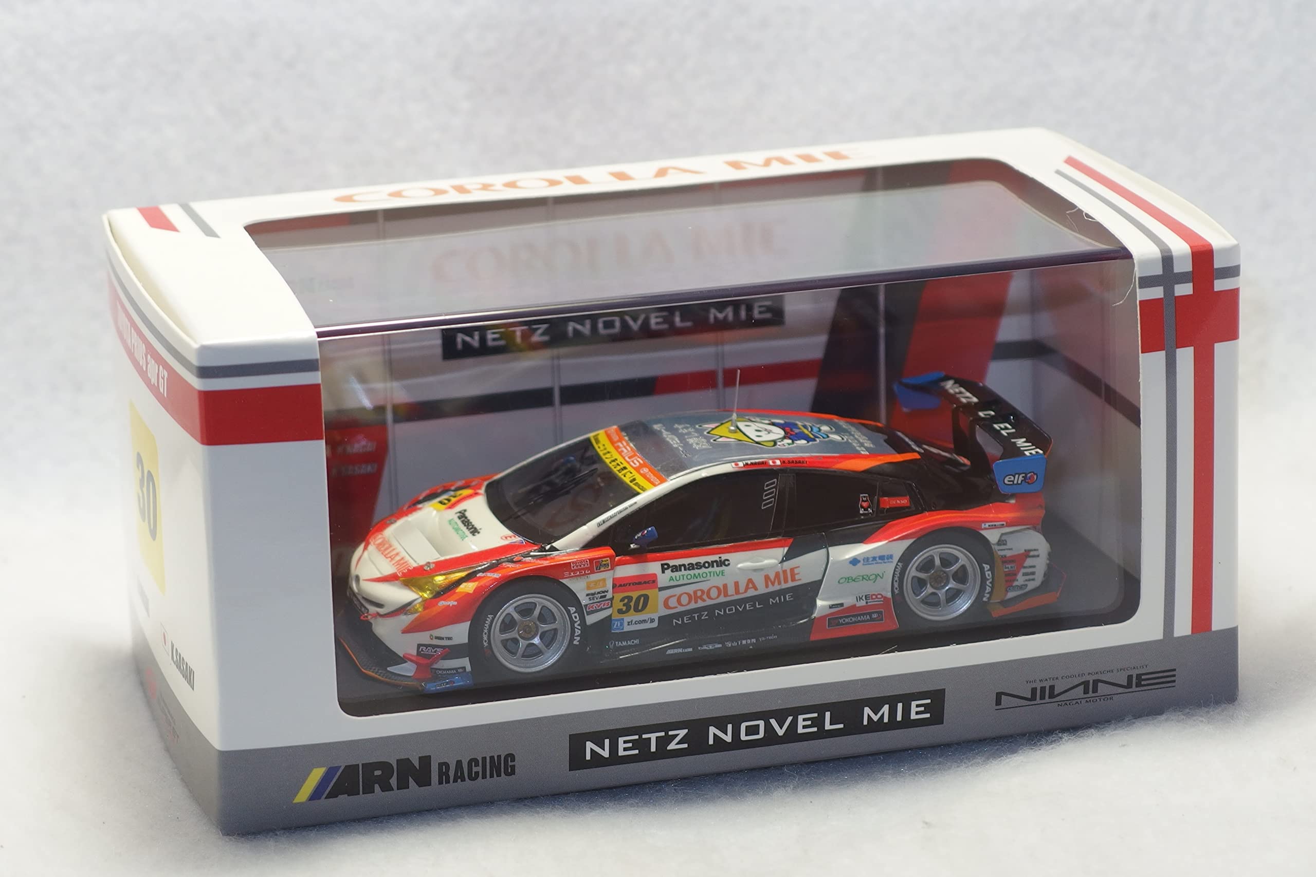Amazon.co.jp: 1/43 エブロ EBBRO 45549 SUPER GT300 2017 apr #30