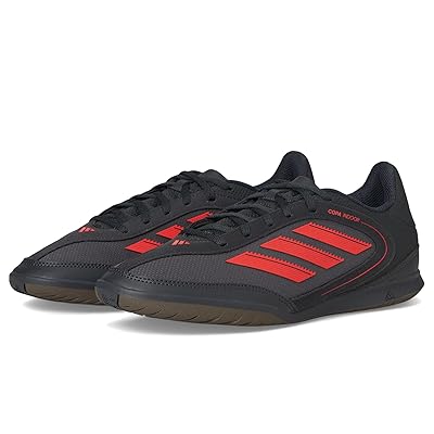 adidas Copa Club Indoor Soccer Shoes Carbon/Lucid Red/Grey Strata
