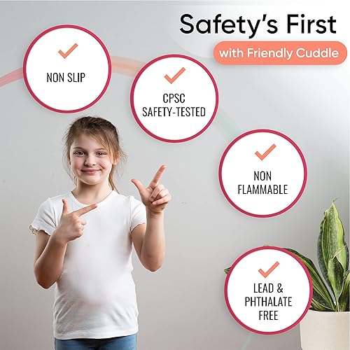 Miniatura 48 de Columpio sensorial de interior para niños o exteriores – Soporta 300 libras, doble capa y giro de 360°, hamaca de terapia de compresión calmante