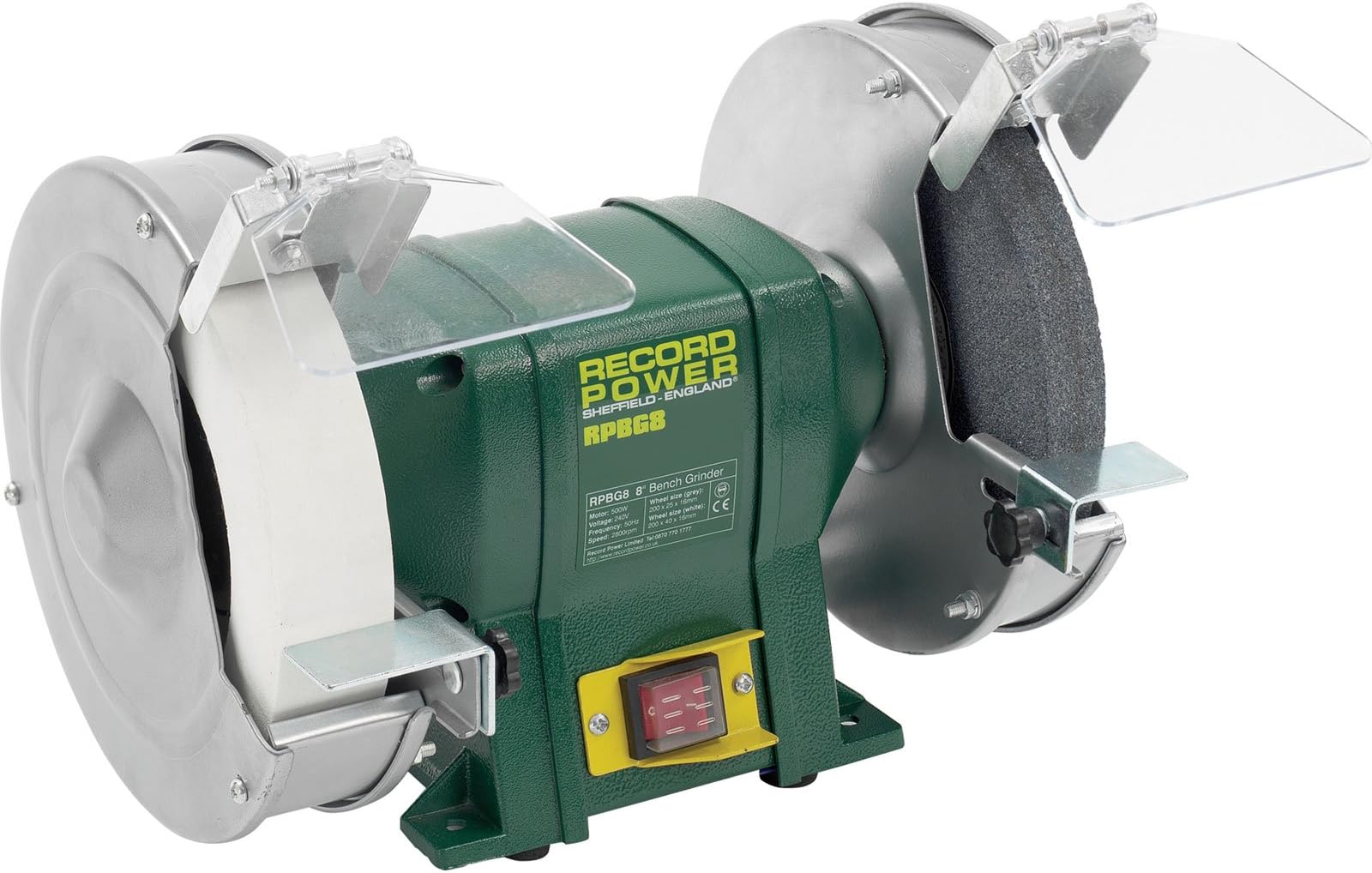 Advanced Record Power RPBG8 Bench Grinder 8" 240v [Pack of 1] --