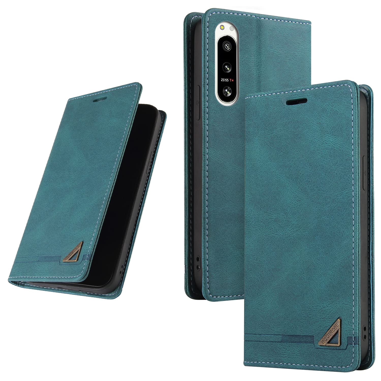 SONY Xperia 5 IV ダークグリーンケース付き Xperia 5 IV Style Cover with Stand XQZ-CBCQ | Xperia