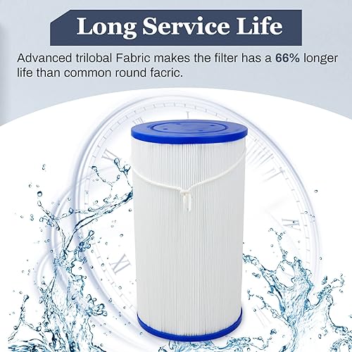 Miniatura 7 de 303279 Filtro de spa para bañera de hidromasaje, repuesto para FC-2402, PFF42TC-P4, 78460, SD-01322, Lifesmart, AquaTerra, Freeflow Spas, rosca MPT