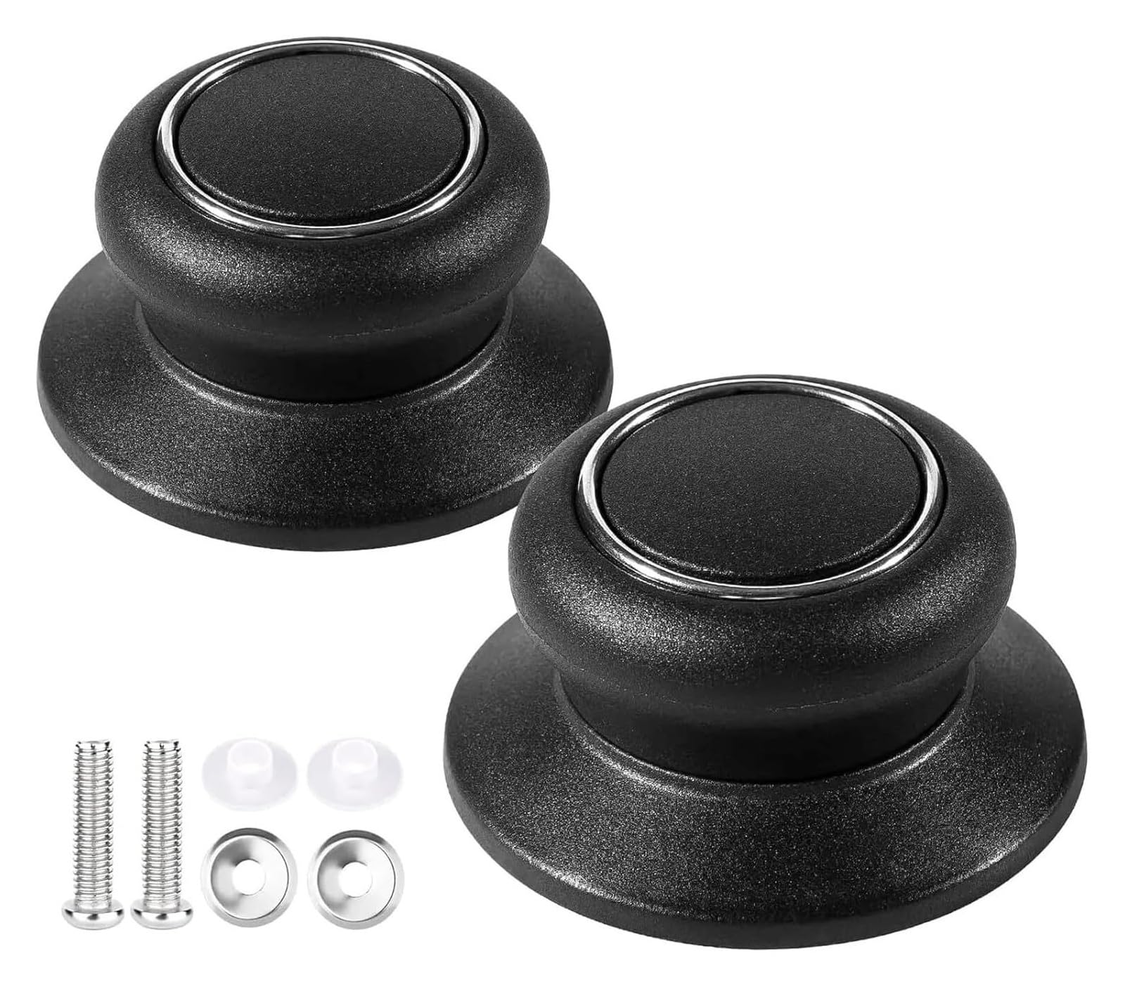 Gkirqvpe One Color Pot Lid Knob, Pack Of 5 Replacement Lifting Handle For Pot Lid Bakelite Universal Cookware