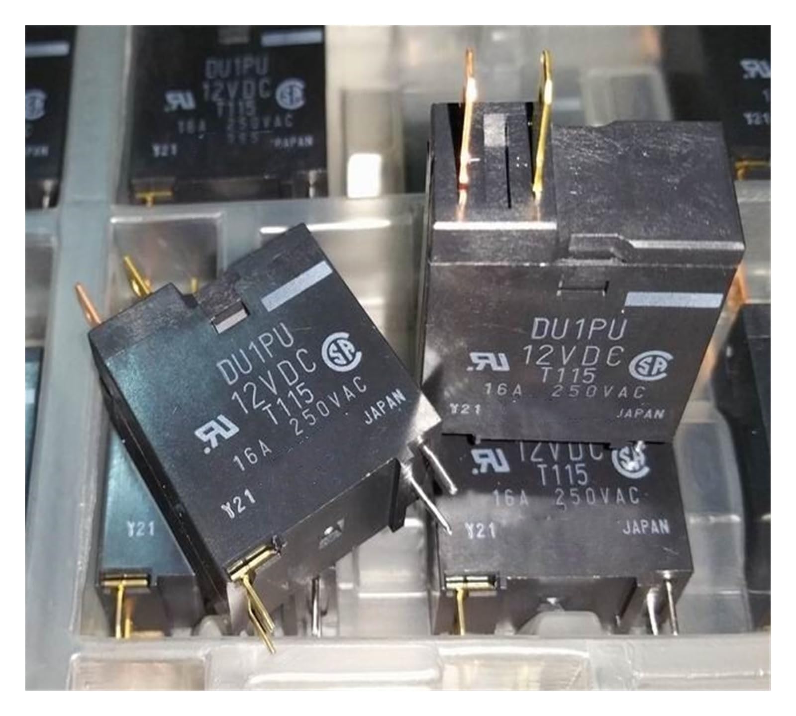 Relé DU1PU 12VDC 16A elimina caídas de tensión y fallos de encendido en módulos electrónicos