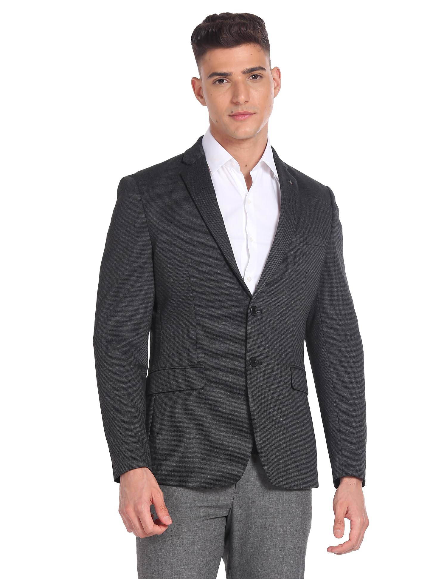 arrow Men's Single Breasted Slim Blazer-picture-15