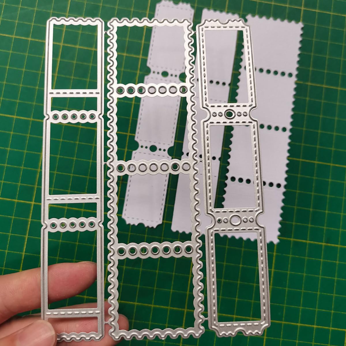 BESTonZON Troqueles de Corte para Manualidades Sellos en Acero al Carbono, Diseño de Flor Pulido Liso, Resistente y Fácil de Usar para Proyectos DIY y Artesanía