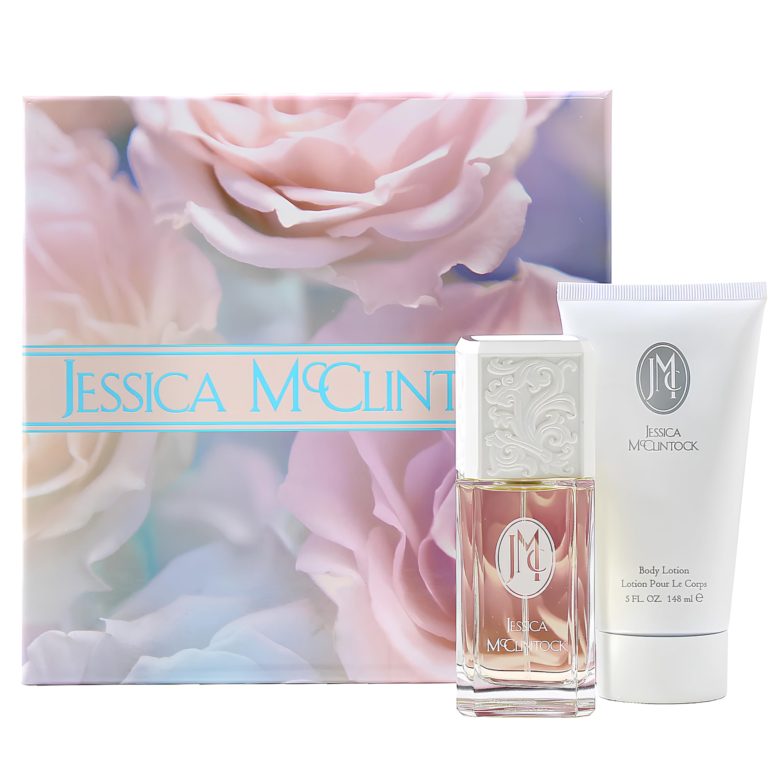 Jessica Mcclintock 2 Stk. Geschenk-Set ( Eau De Parfum Spray 3.4 Oz + Body Lotion 5.0 Oz) von Jessica Mcclintock für Frauen