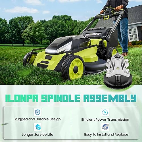 Miniatura 5 de 618-06976 - Conjunto de husillo de cubierta de 42 pulgadas para Cub Cadet MTD 618-06976A 918-06976 918-06976A, para LT42 LT42C LX42 XT1-LT42