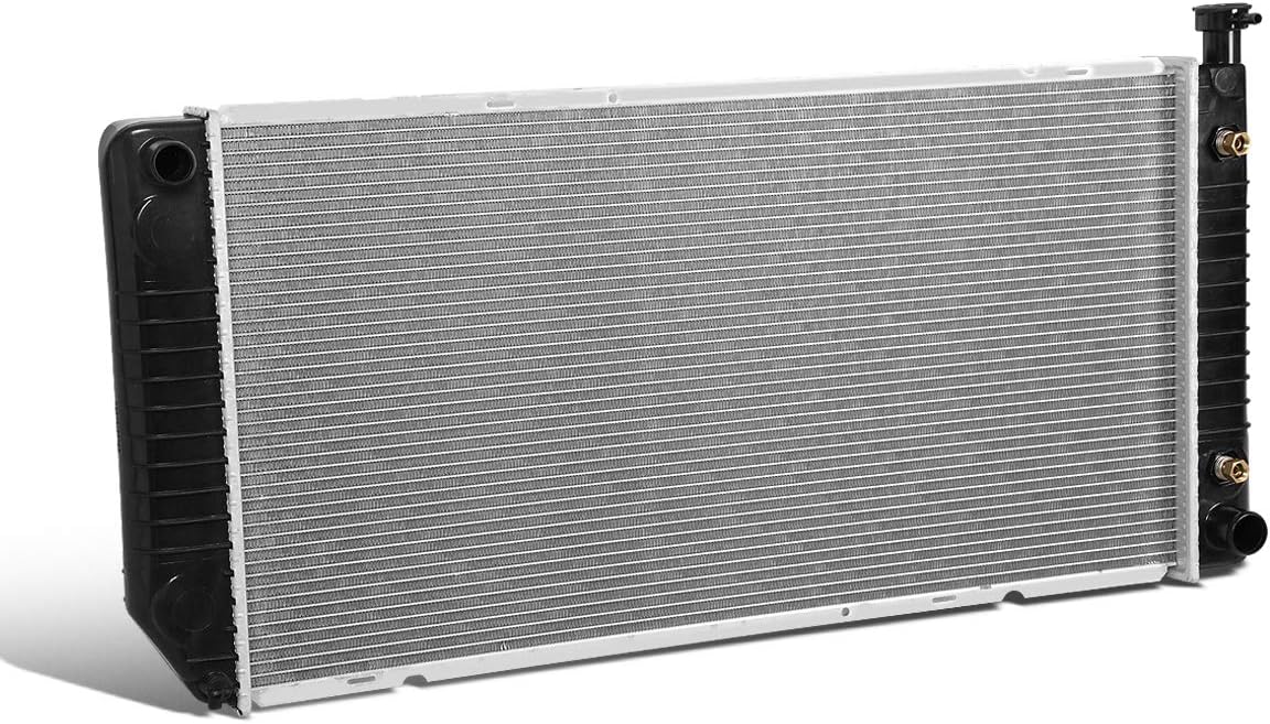 Auto Dynasty Radiator Compatible with 96-02 Chevy GMC C/K 1500 2500 3500 Pickup/Suburban Tahoe Yukon Cadillac Escalade 5.0L 5.7L V8 AT, 34 Inches Core DPI 2317 1-Row Cooling Radiator, Aluminum