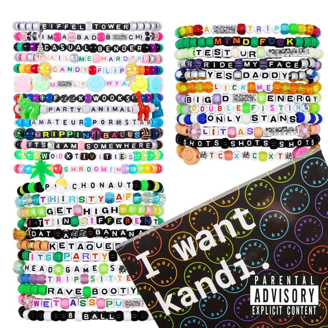 Party Hard' Collection (16 Rave Bracelets)