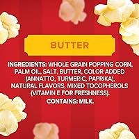 Vista 3 de Palomitas de maíz con mantequilla Orville Redenbacher, 3.3 onzas (contiene 36)
