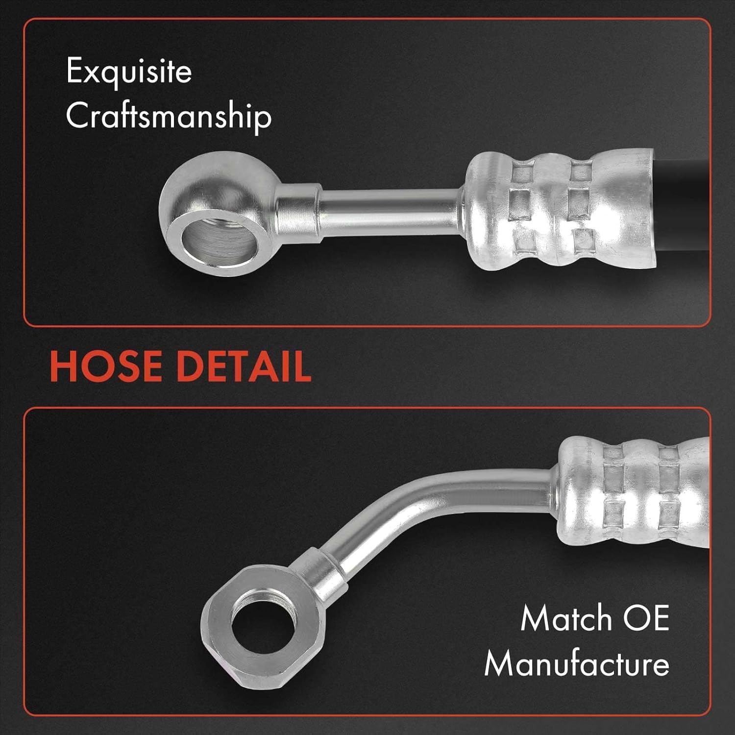 A-Premium Power Steering Hose Pressure Line Hose Assembly Compatible with Volkswagen Jetta 1999-2005 Golf 1999-2004 1.9L 2.0L 2.8L