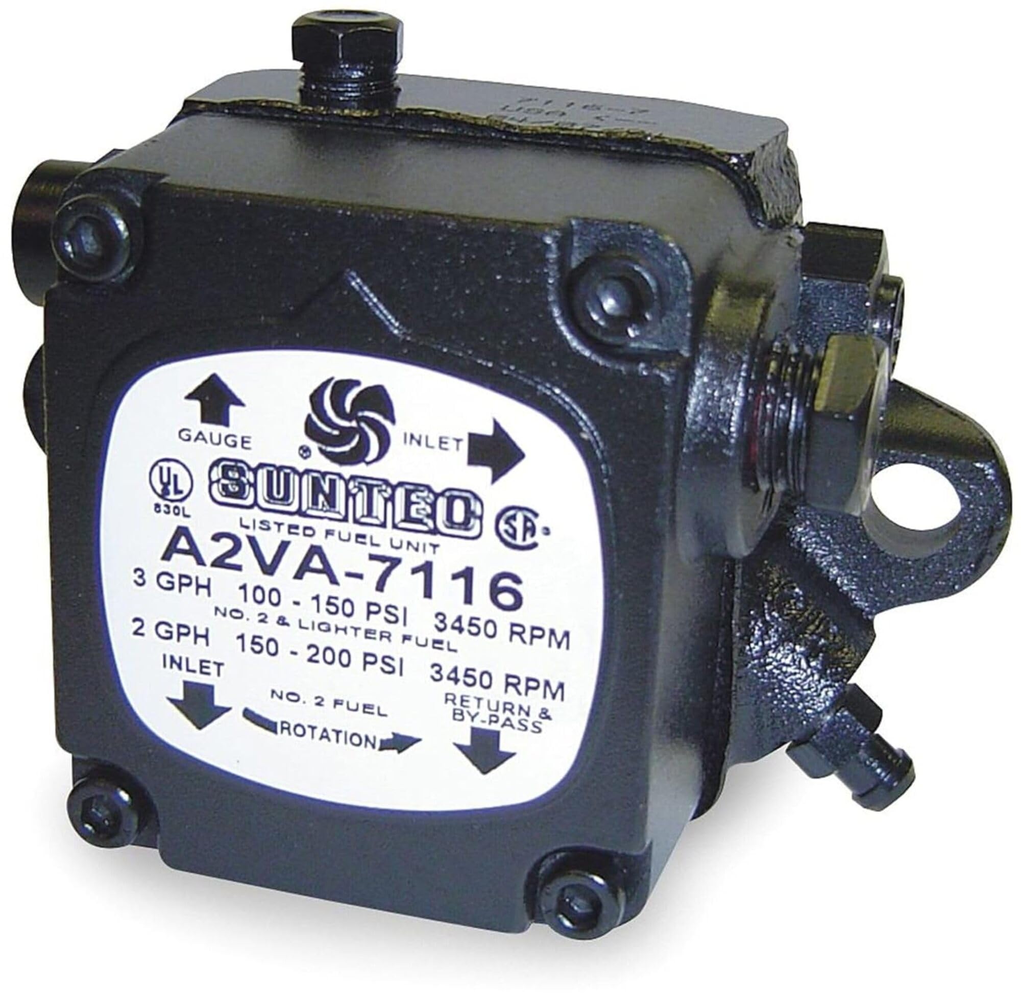 Suntec 2460GU Oil Burner Pump A2VA-7116