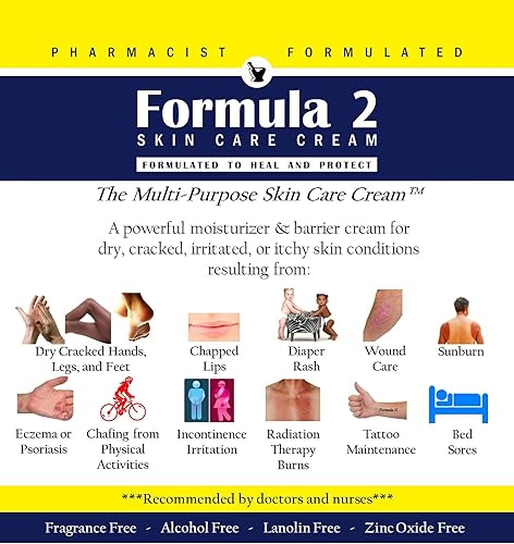 Crema - Crema hidratante y barrera formulada por farmacéuticos de 4 oz