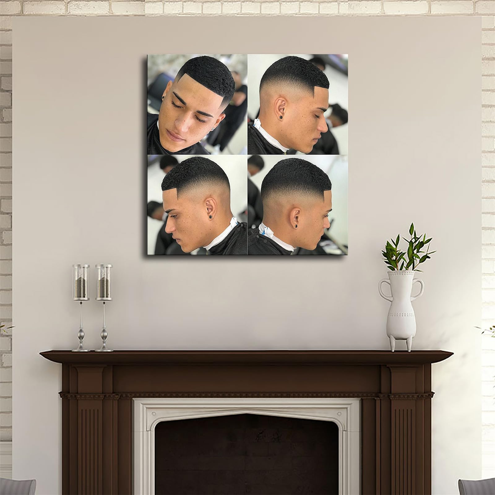 Black Barber Haircut Chart