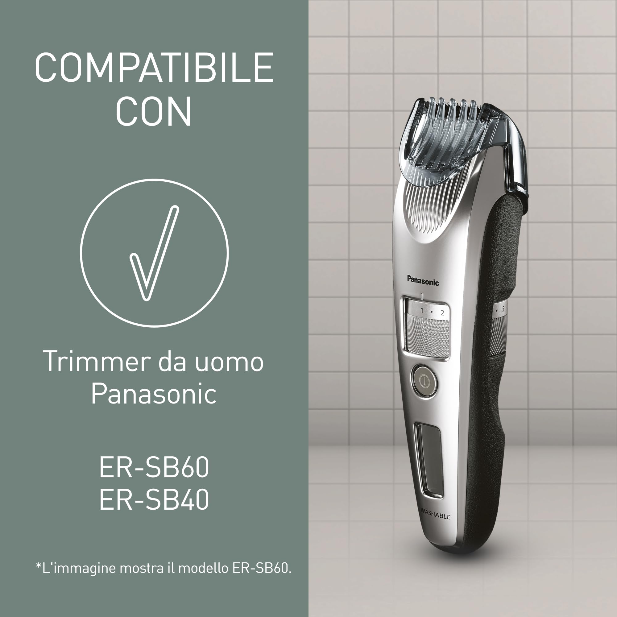 Panasonic wer9621y1361 pettine per macchinetta Serie er-sb40 o er-sb60