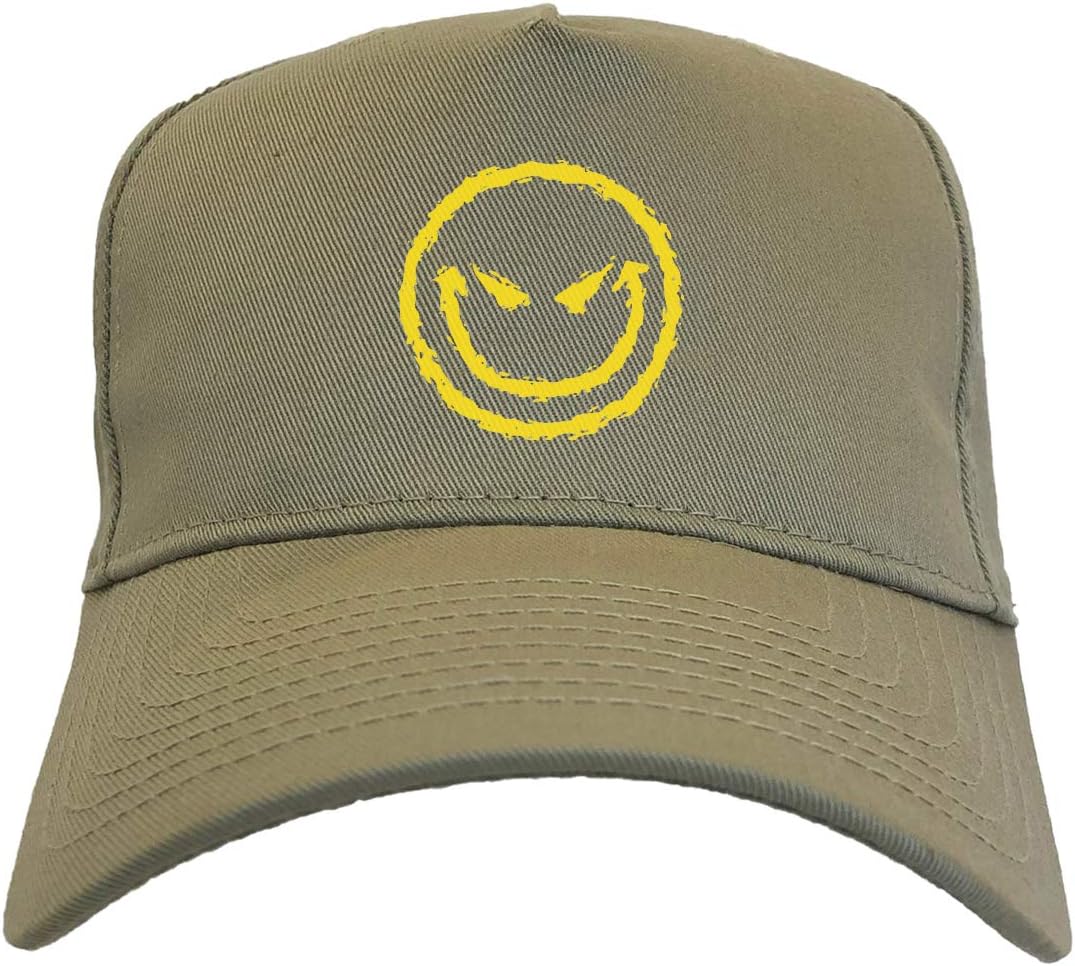 Tcombo Evil Smile - Badass Emoticon Youth 5-Panel Snapback Hat