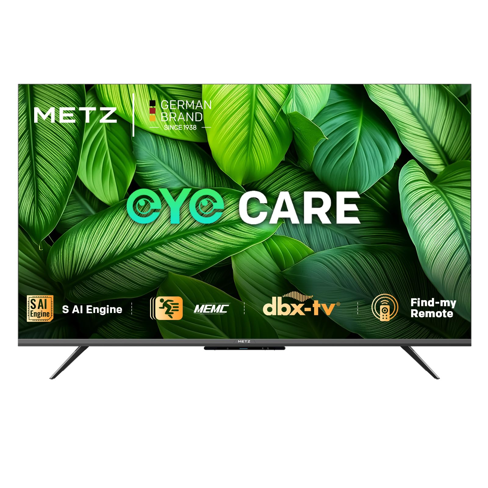 TV Metz 50 Pouces 4K UHD Smart LED - Google TV - HDR10 - MEMC - Dolby Audio - 126 Cm - Modèle 2025 50MUF7000Z Noir - 10