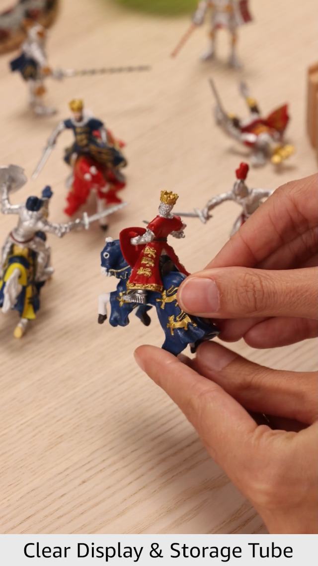 超大量　Papo　中世　ヨーロッパ　フィギュア　セット　未開封 Amazon.com: Papo Mini Tub's Knights Toy : Toys & Games