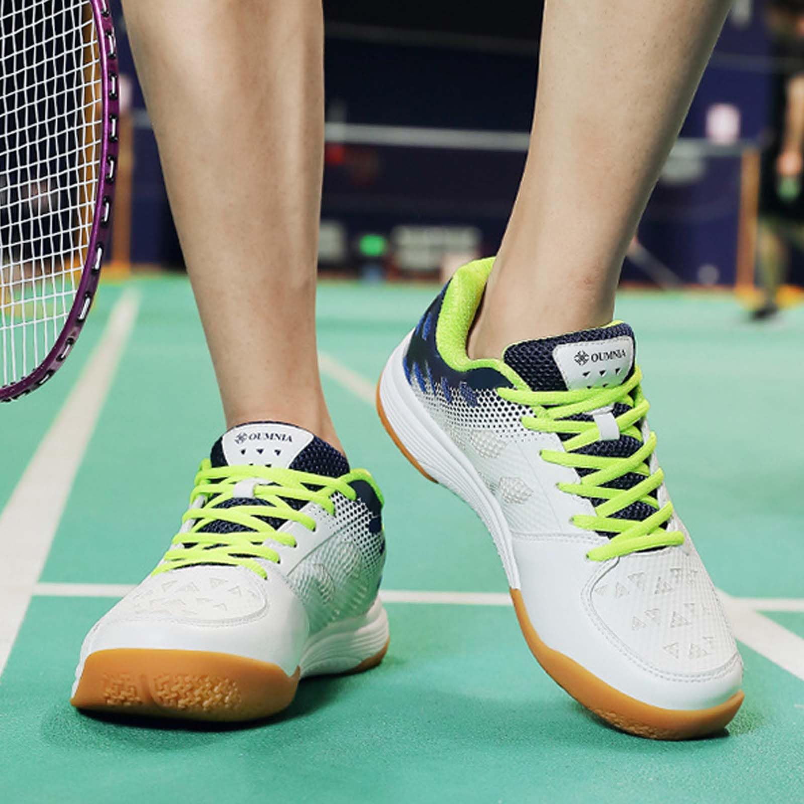 Zapatillas de Pickleball para Hombre, Informales de bádminton, Ligeras, para Entrenamiento en cancha de Interior, raquetbol, ​​Squash, Tenis, Calzado Deportivo