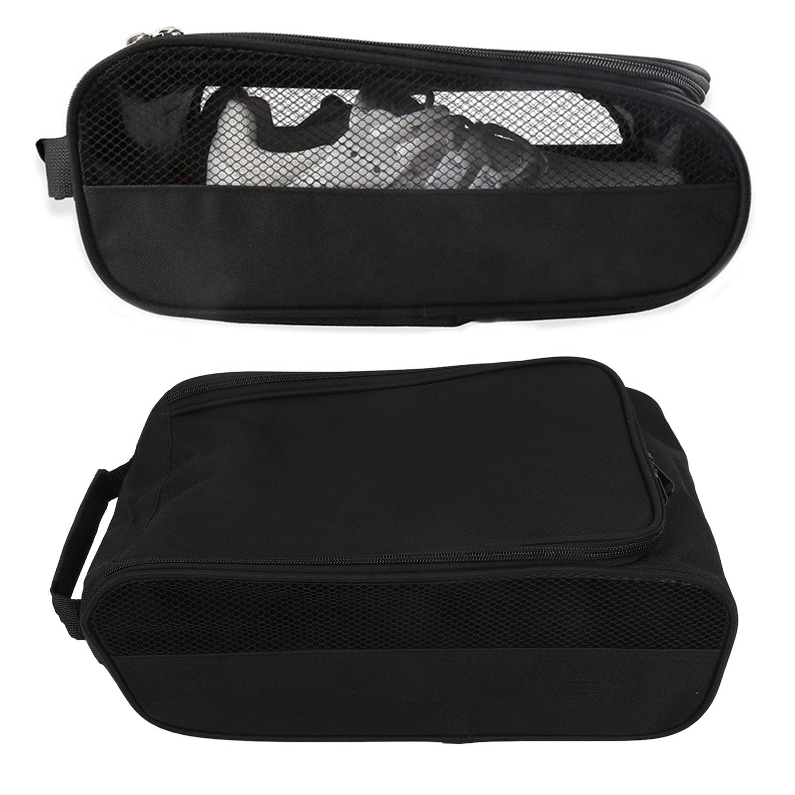 Golfschuhtasche, Tragbar mit Viel Platz, Sporttasche, Atmungsaktiv und Leicht zu Reinigen für Reisen, Golf, Outdoor, Fitness, Camping