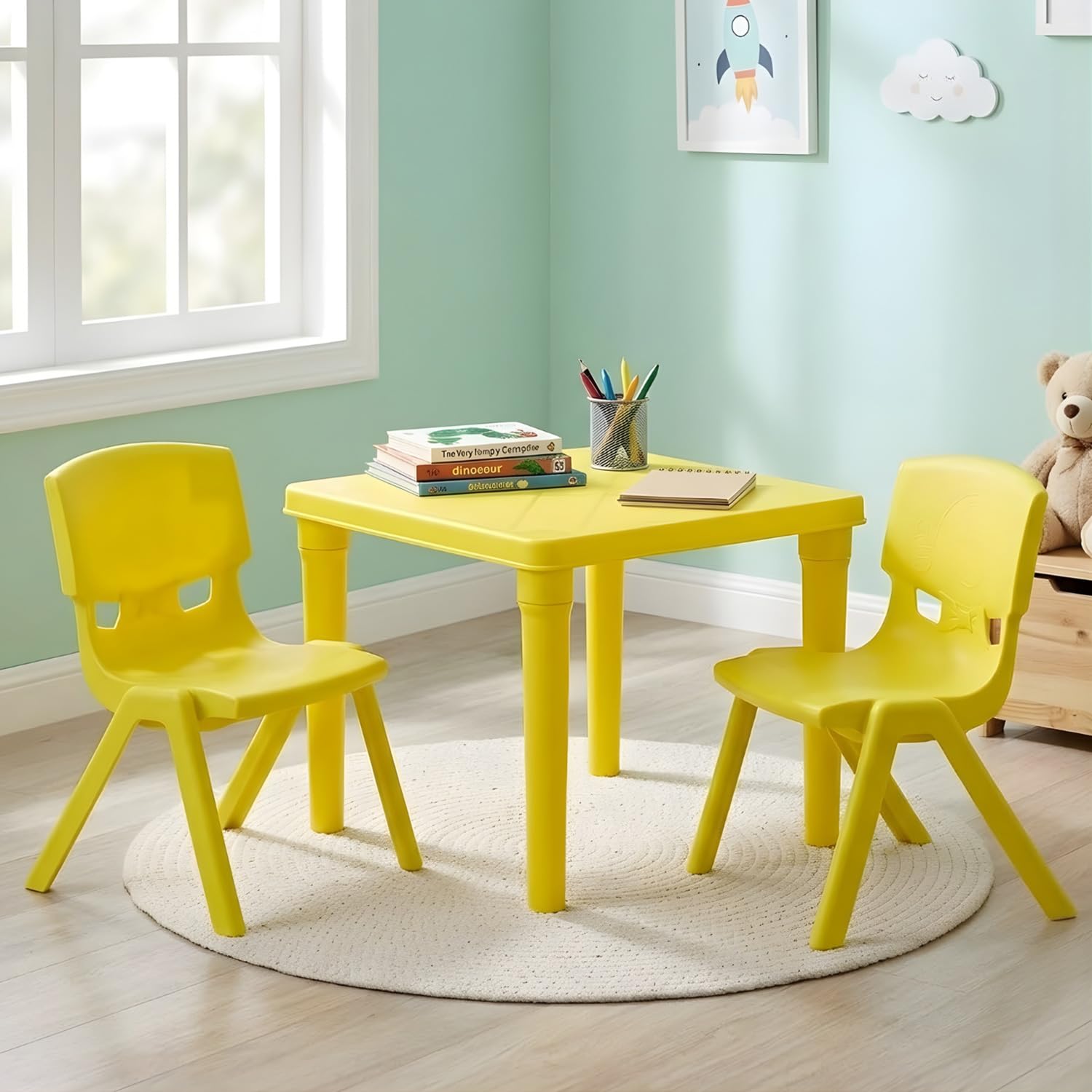 Nilkamal Genius Junior Kids Study Table and Chair Set