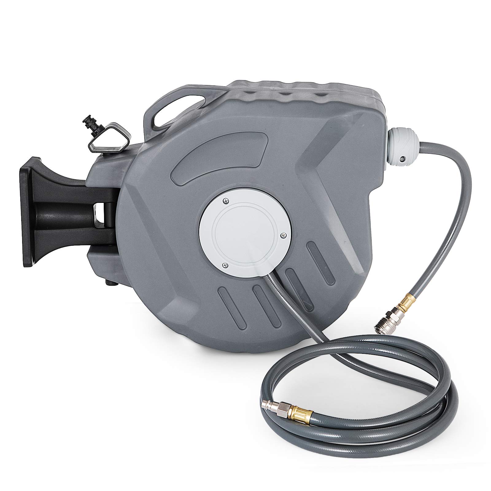 Buy Mophorn Air Line Compressor Hose Reel 65ft 20m Auto Rewind PVC Wall