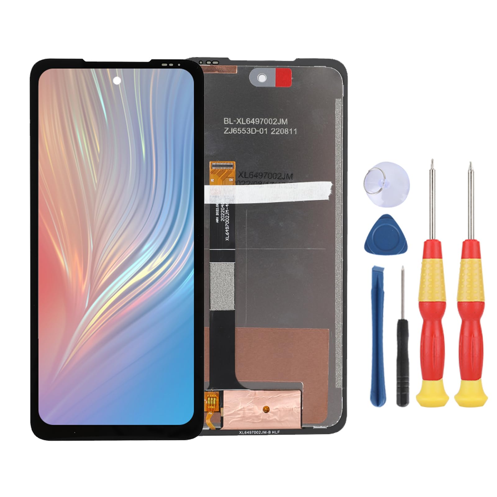 SiuVorZhi LCD Display Compatible with Umidigi Bison 2/2 Pro LCD Display Touch Screen Assembly Repair Replacement Parts with Tools