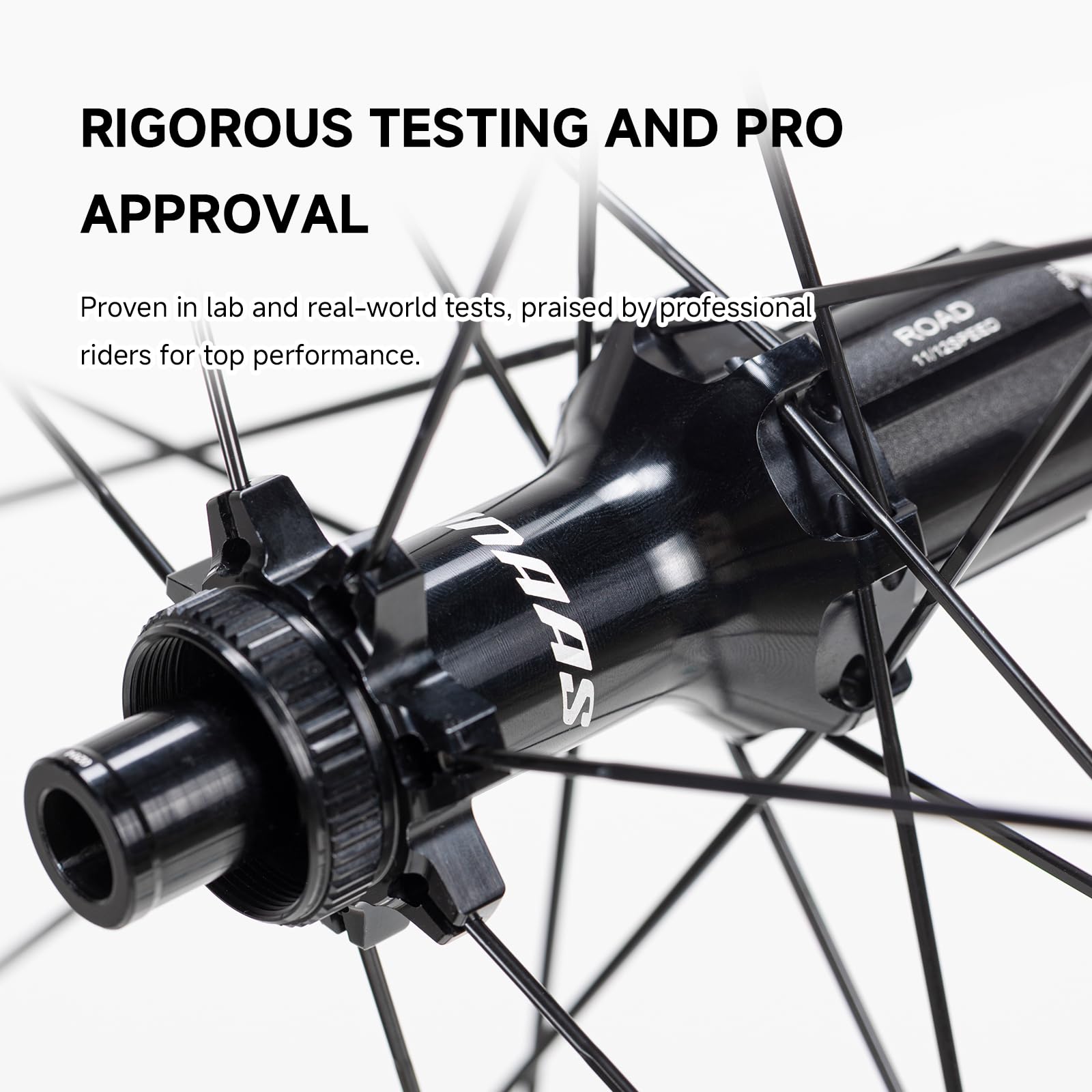 Amazon.com : WINSPACE UNAAS HARD SE Carbon Fiber Wheelset 700C