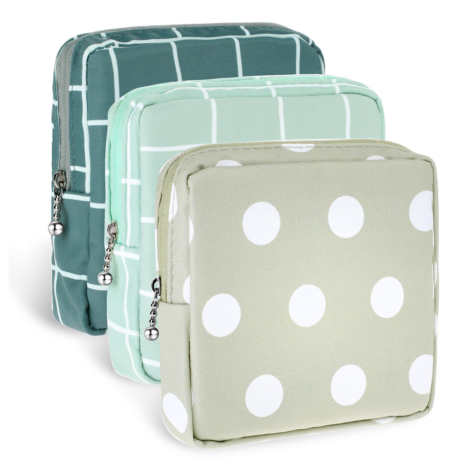 Bolsa de almacenamiento de servilletas sanitarias, bolsas de almohadillas menstruales reutilizables portátiles para mujer, bolsas de tampón, bolsa de productos femeninos, bolsa de kit de