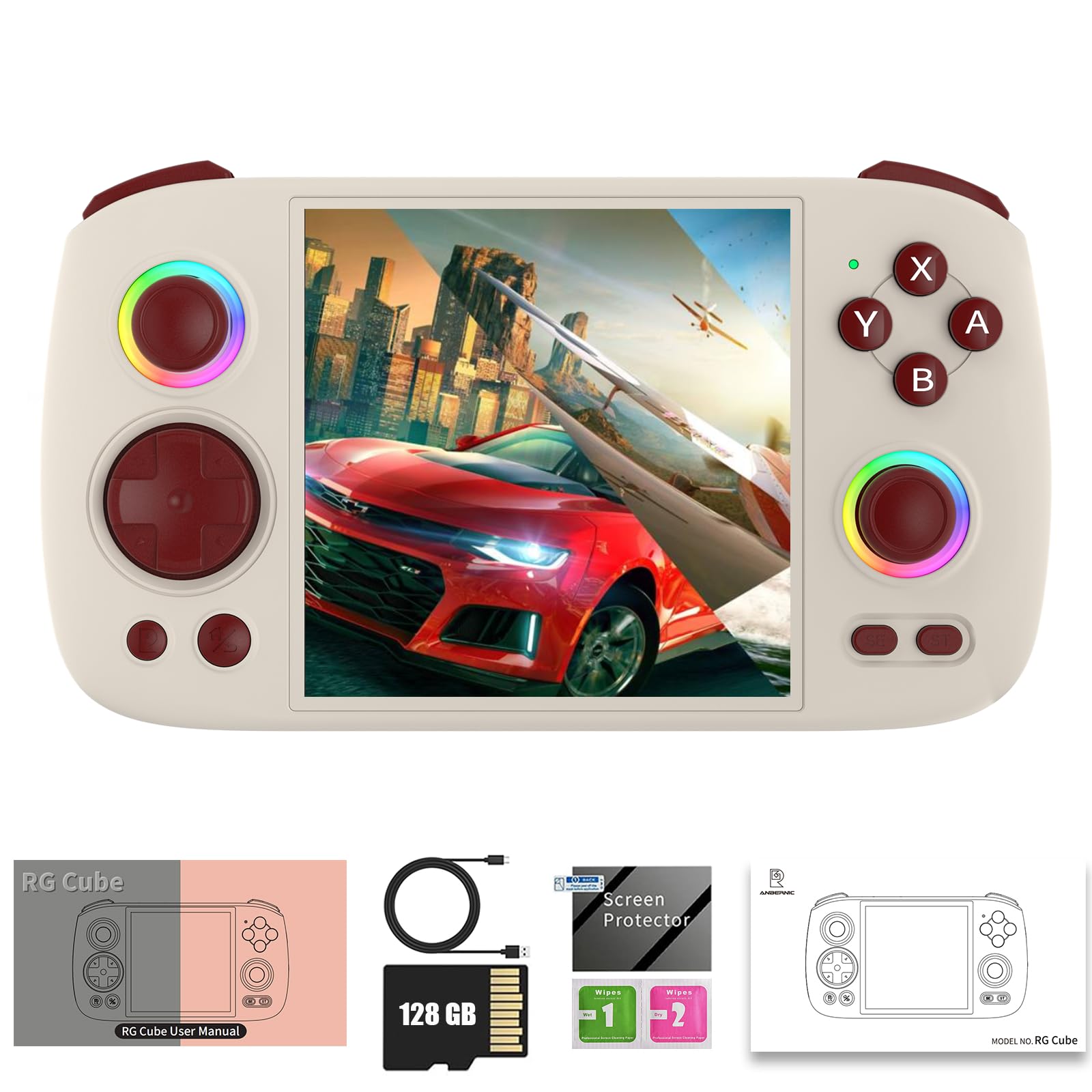 Amazon.com: GiipGoop RG Cube Retro Game Console Handheld
