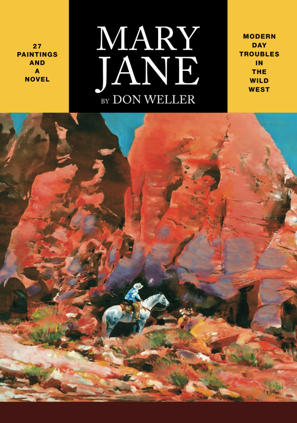 Mary Jane - THE ILLUSTRATED EDITION: Modern Day Troubles in the Wild West      Hardcover – March 29, 2024