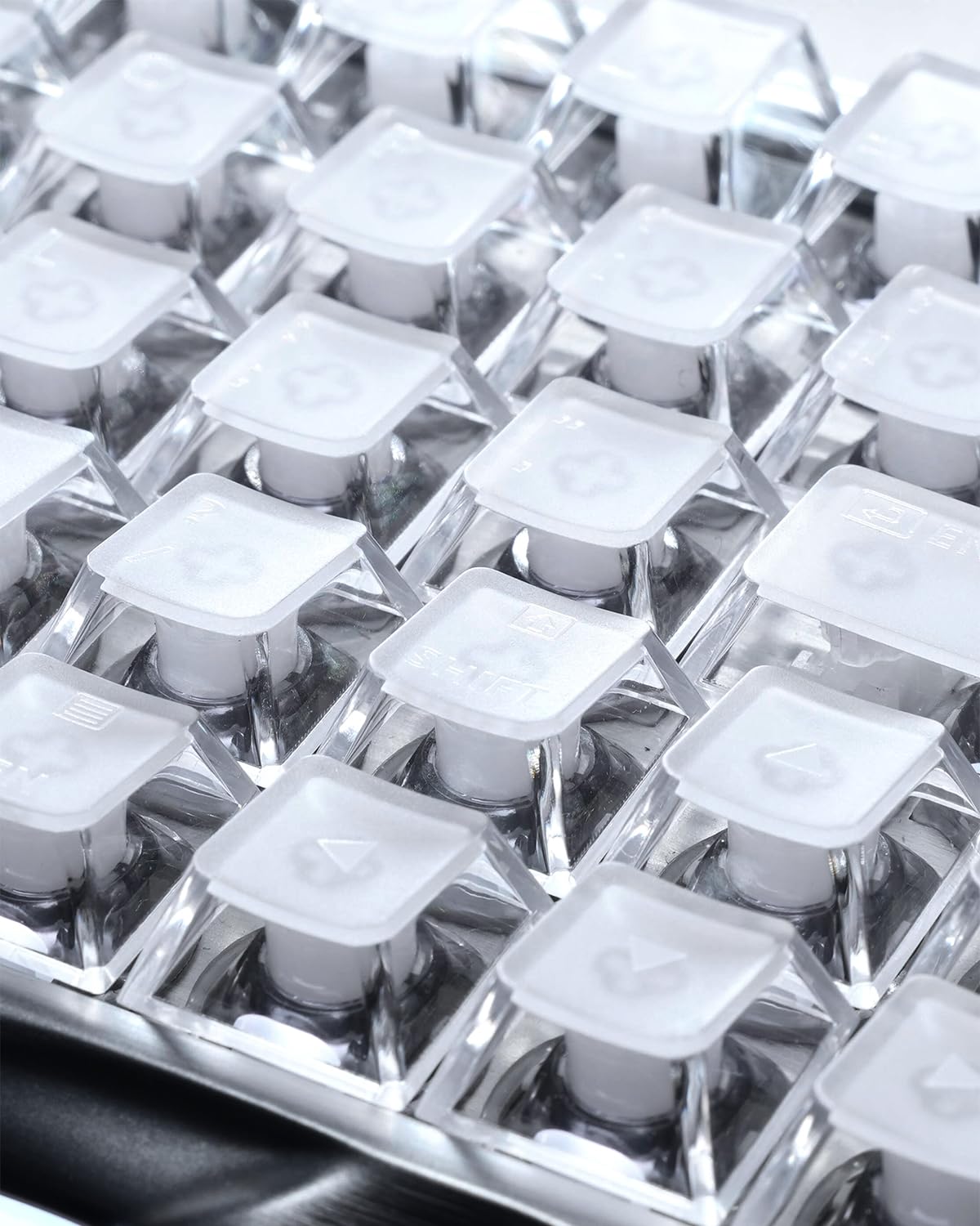 GravaStar Mercury V60 Pro 60% Teclado Gaming de Efecto Hall, Teclado Rapid Trigger con 8000 Hz, interruptores magnéticos, Snap Tap, Aluminio CNC, RGB, para FPS,CS2,PC/Mac (Silver Frost, QZERTY)