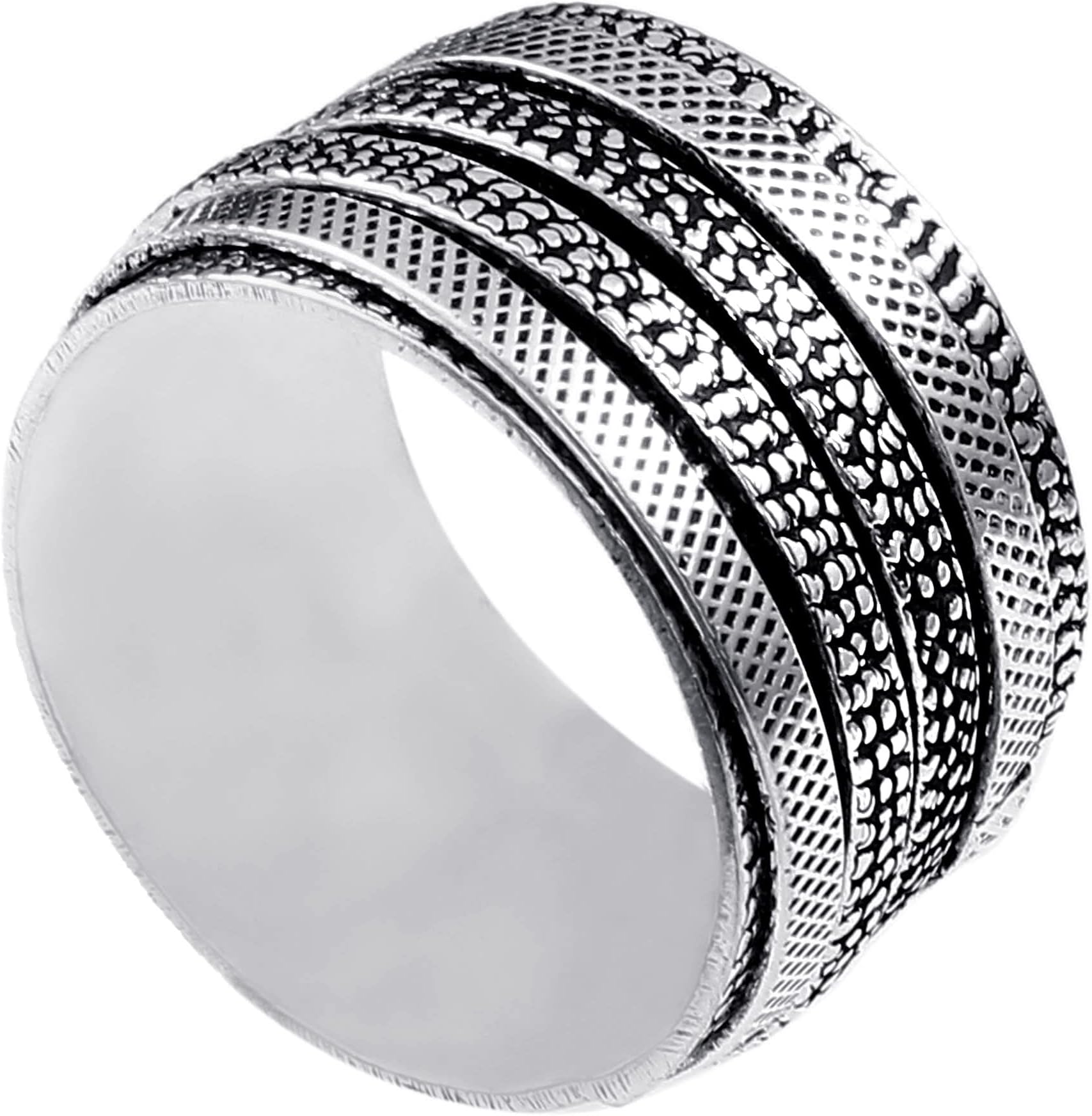 Silver Spinner Ring Men Women All Size Spinner Meditation Ring 925 Sterling Silver Spinner Gift Item Handmade Jewerly ISR808