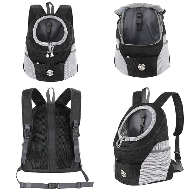 Foto 6 de 7 de M MUNCASO Mochila Transportadora para Perros y Gatos, Bolsa de Viaje para Mascotas