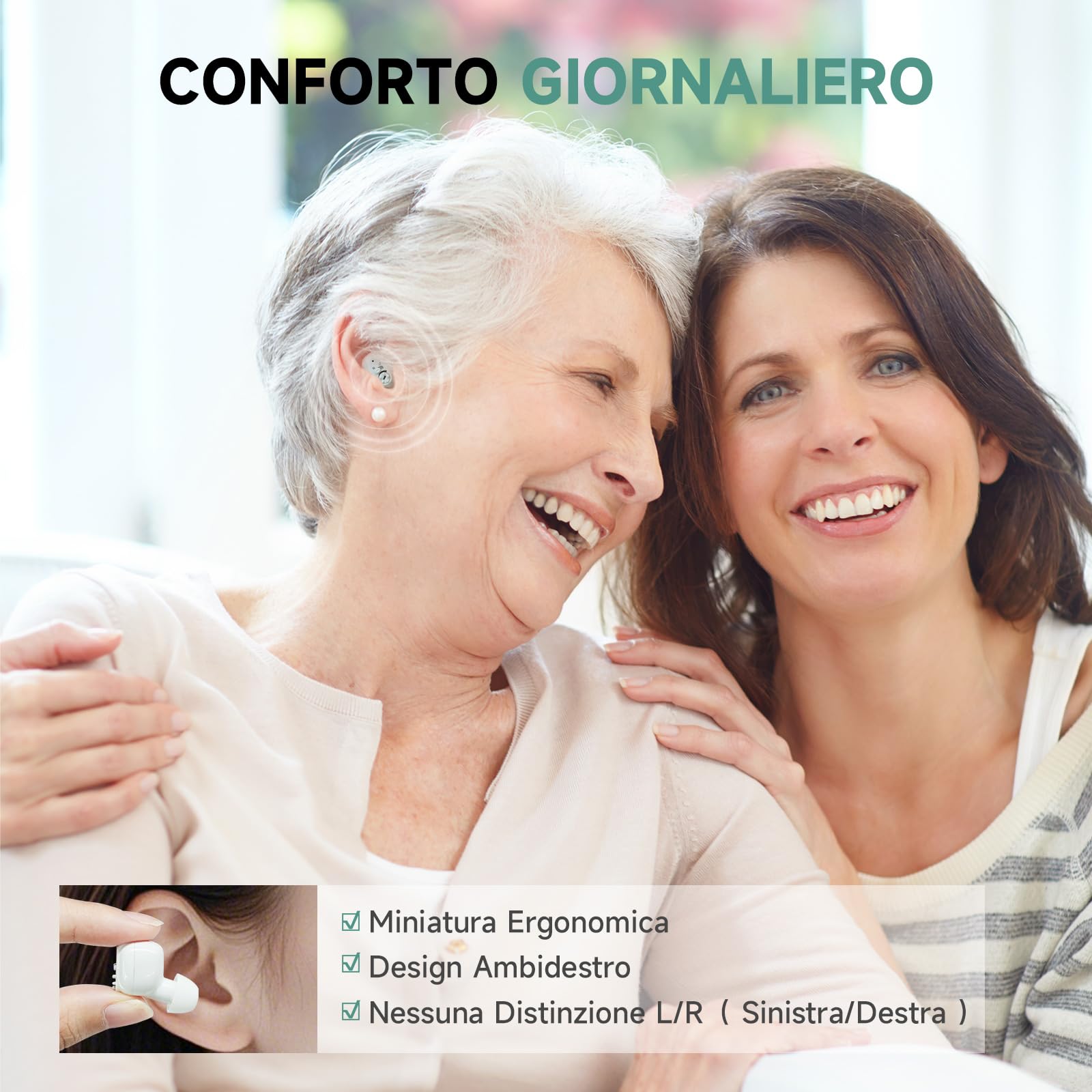 Britzgo K87 - Dispositivo audio premium con ricarica rapida, durata della batteria di 35 ore, bianco