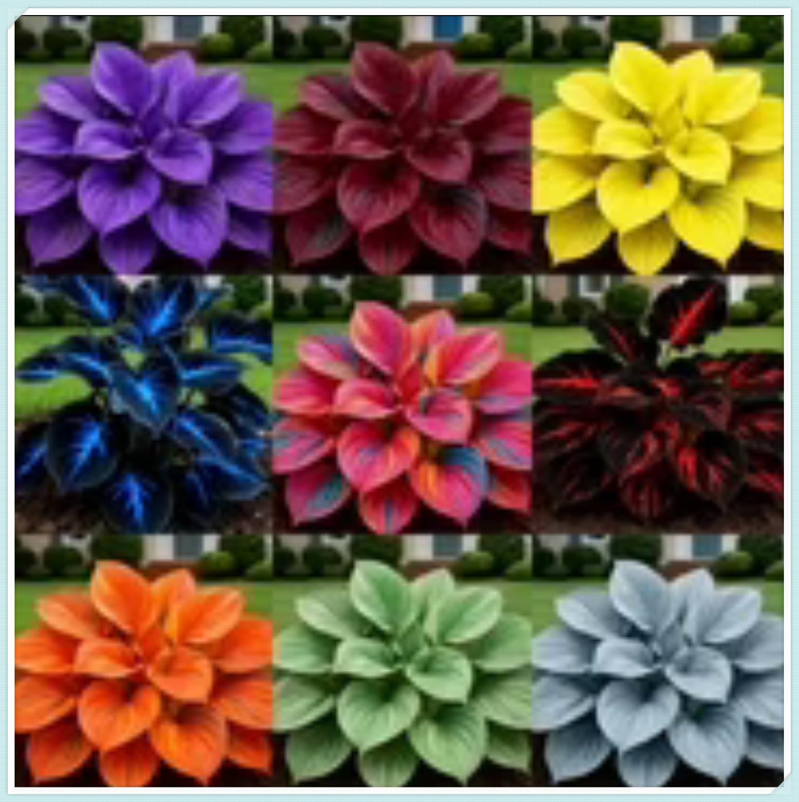 Bloom Year After Year Large Hosta Plants Ornamental Flowers/Hardy Perennial/Wedding Flowers-4bulbs-f