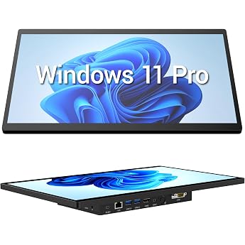 Industrial Panel PC-HEIGAOLAPC Embedded Industrial Touch Panel PC 15.6 Inch Industrial Tablet Computer All in One Win11 Pro N