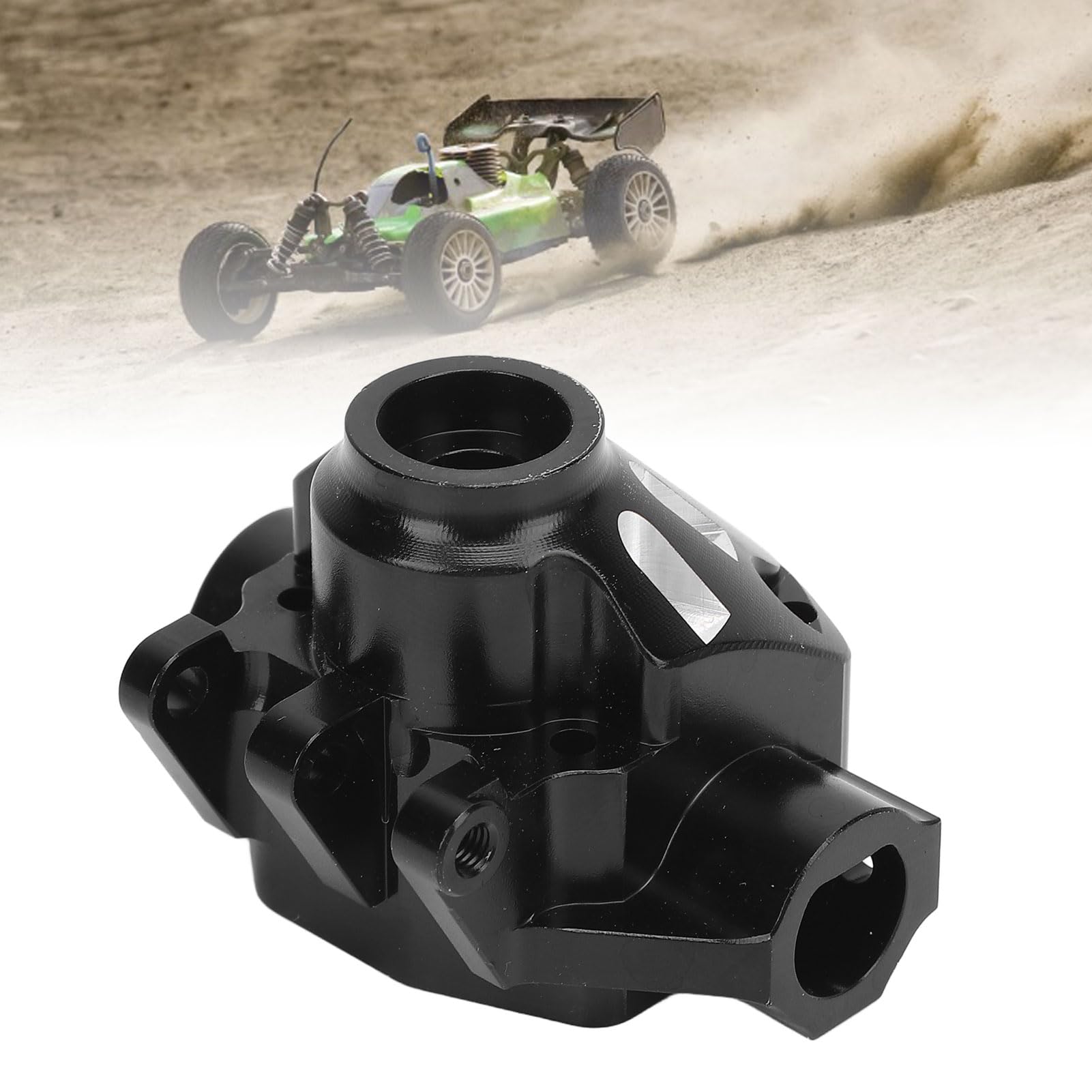 Obudowa środkowa osi przedniej RC Wysokowydajna część ulepszająca ze stopu aluminium do samochodu gąsienicowego Axial SCX10 Pro 1/10 RC
